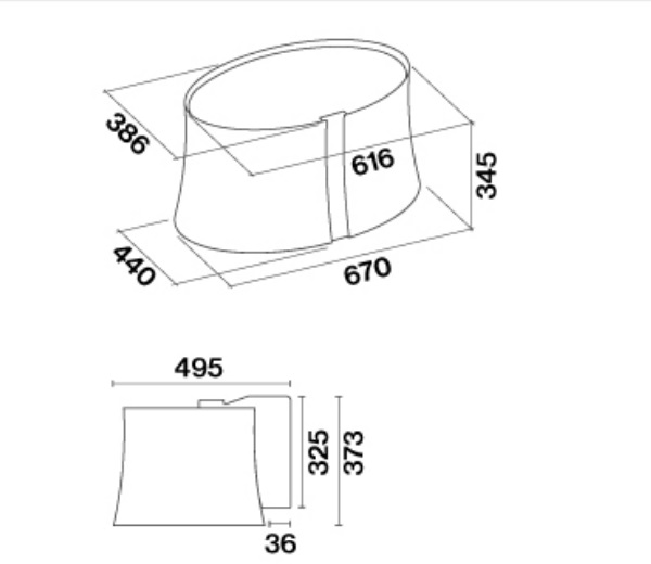 Схема с размерами