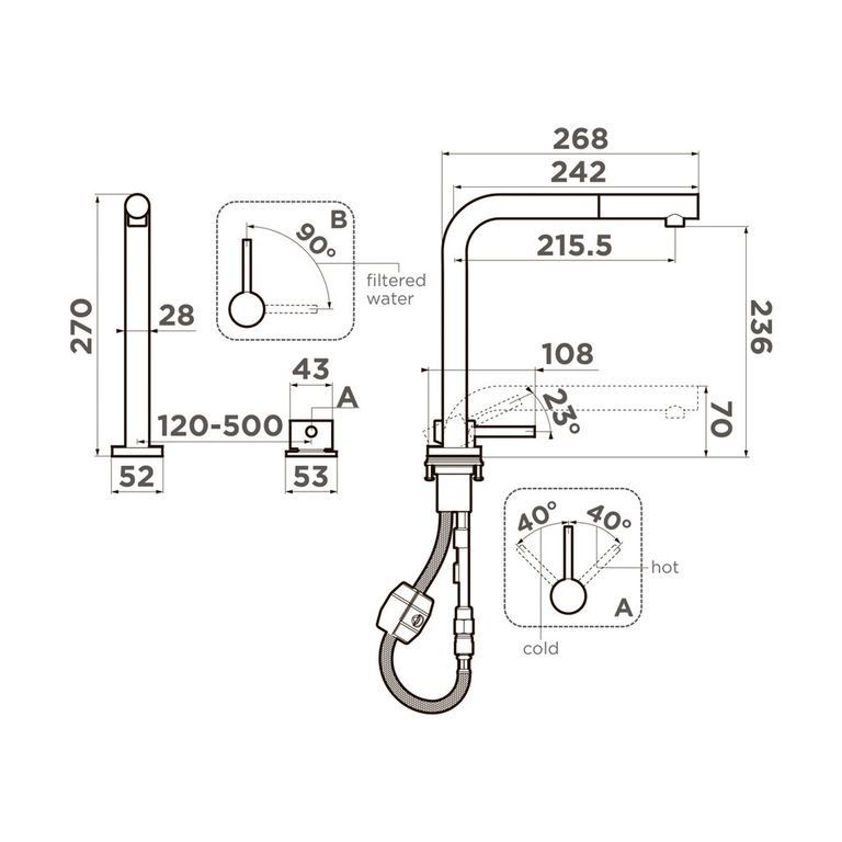 Схема с размерами