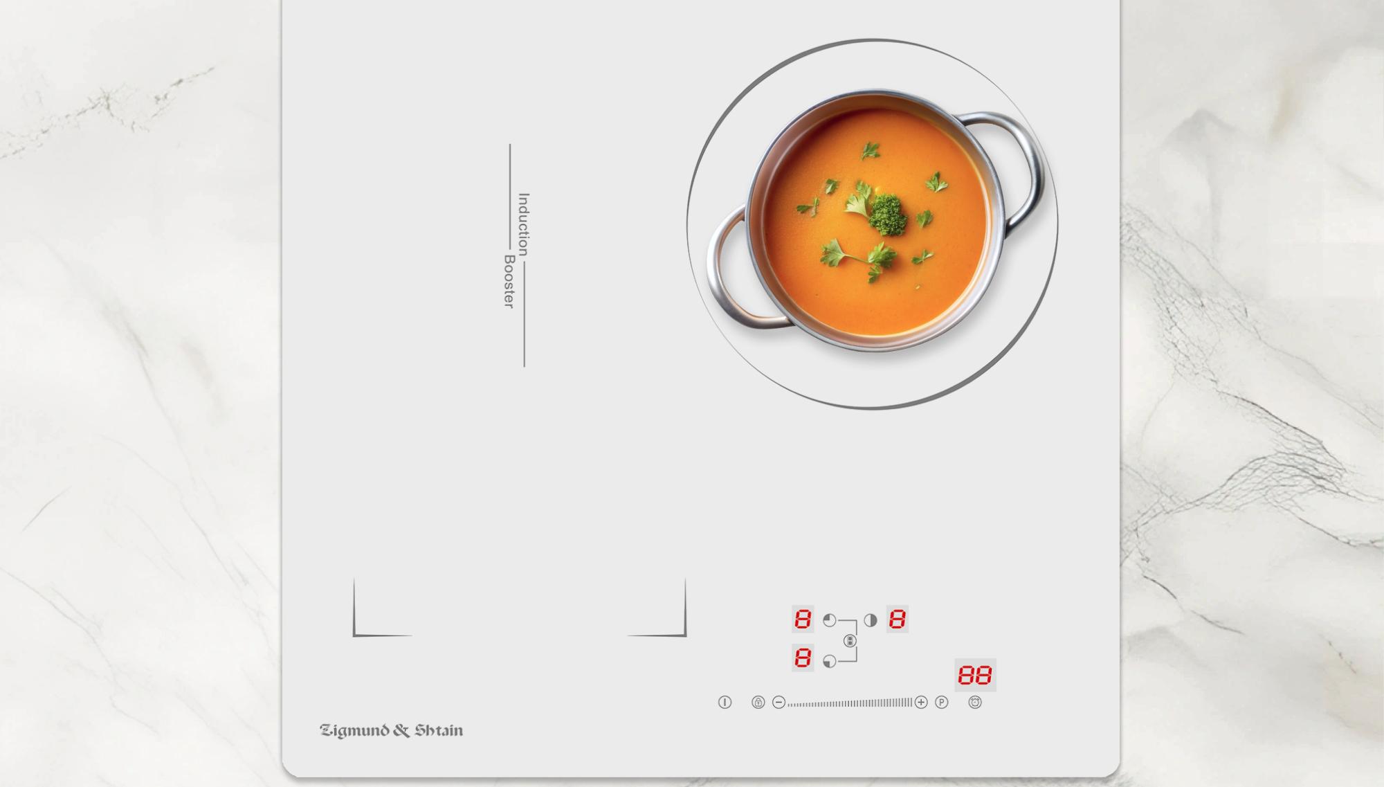 Стеклокерамическая варочная панель Zigmund Shtain CI 49.4 W 