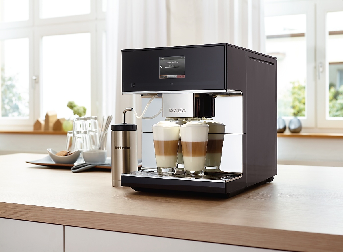 Закажи Miele OBSW CM7500 от официального салона в Москве, купить с  бесплатной доставкой кофемашину Miele OBSW CM7500 прочитав отзывы, описания  и инструкции на Hausdorf