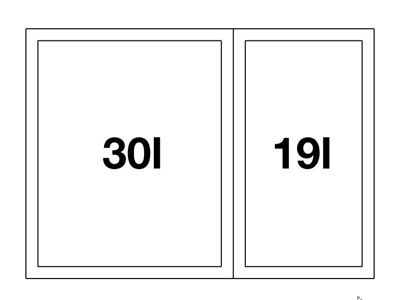 Схема с размерами