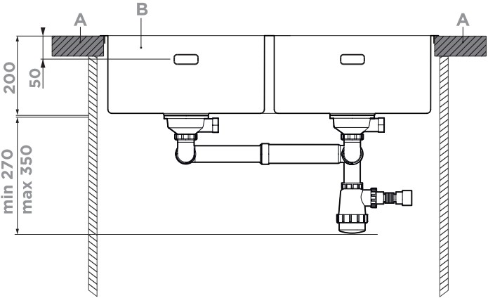 Схема с размерами