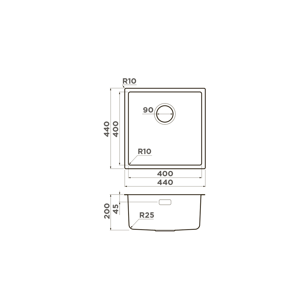 Схема с размерами