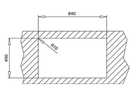 Схема с размерами