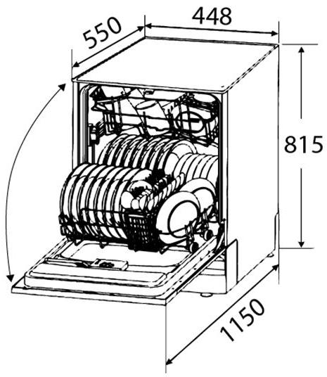 Схема с размерами
