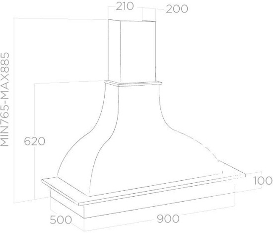 Схема с размерами