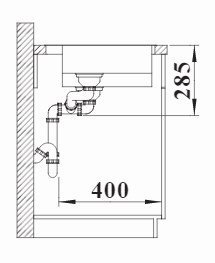 Схема с размерами