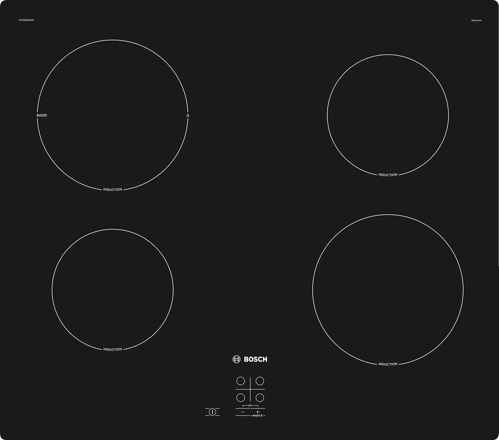 Индукционная варочная панель Bosch PUG61RAA5E Индукционная варочная панель Bosch PUG61RAA5E
