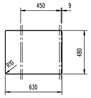 Схема с размерами