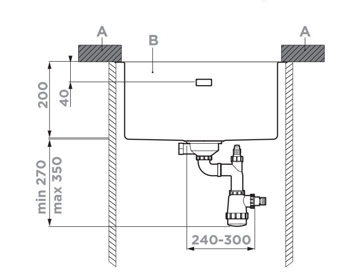 Схема с размерами