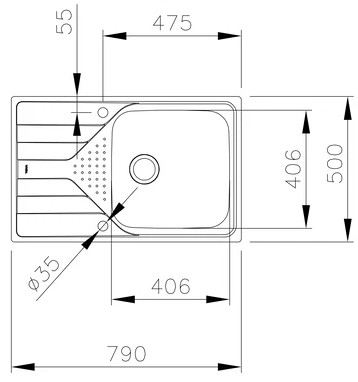 Схема с размерами