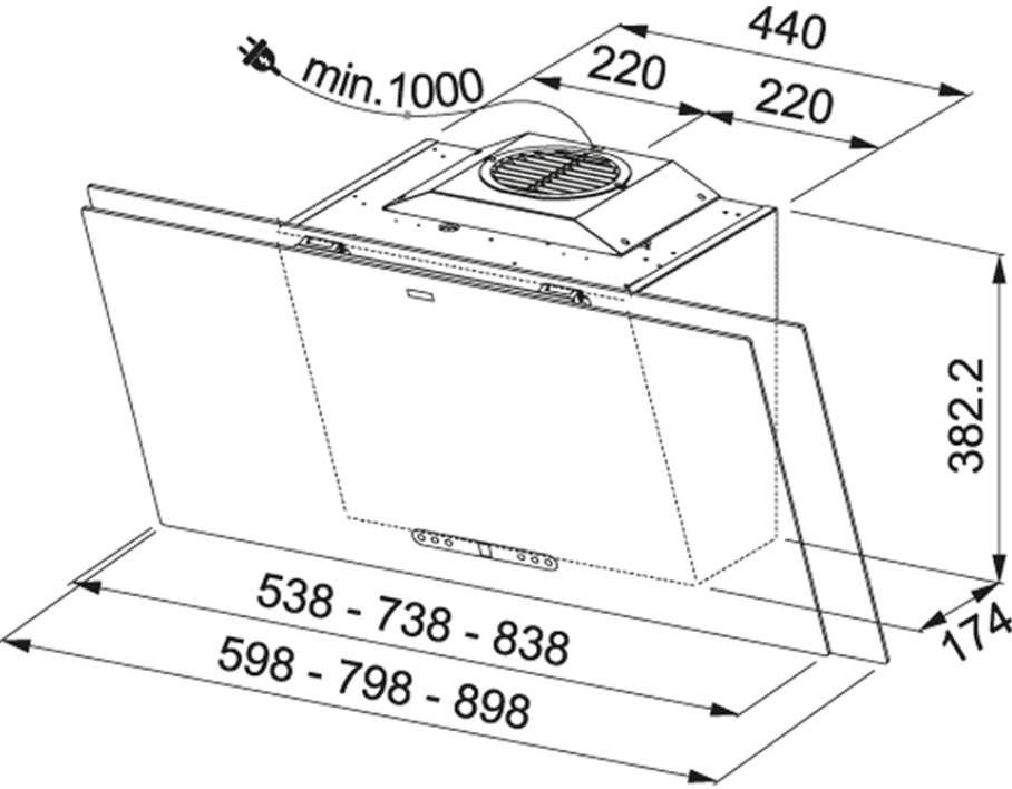 Схема с размерами