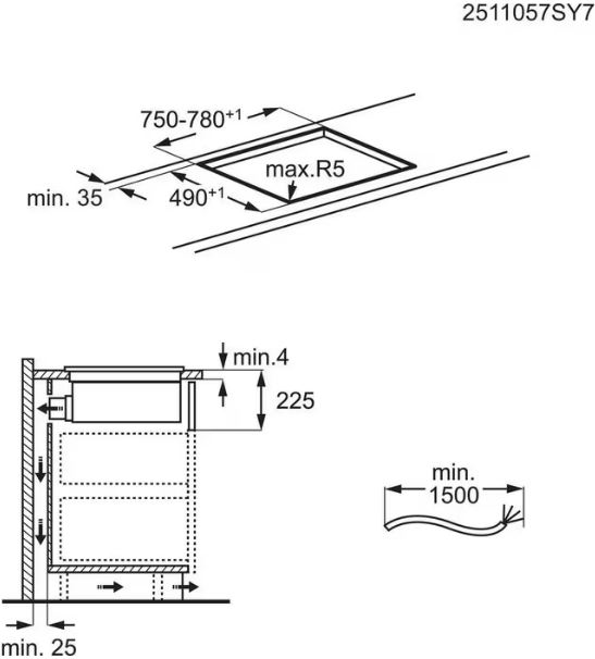 Схема с размерами