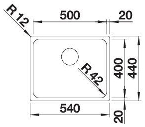 Схема с размерами