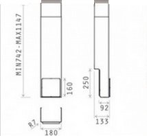 Схема с размерами