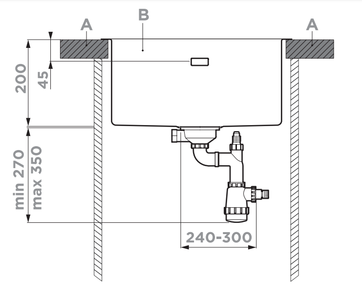 Схема с размерами