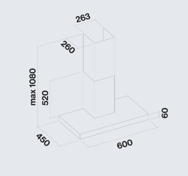 Схема с размерами