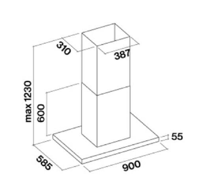 Схема с размерами