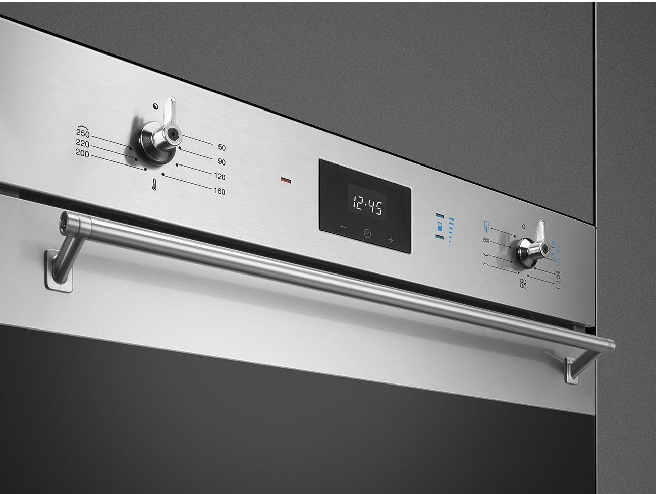 Цена на Smeg SO6300S2X - 135290 руб в Москве, купить с бесплатной доставкой  духовой шкаф Smeg SO6300S2X прочитав отзывы, описания и инструкции на  Hausdorf