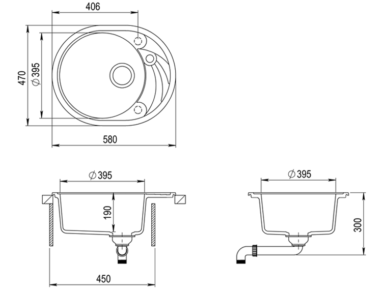 Схема с размерами