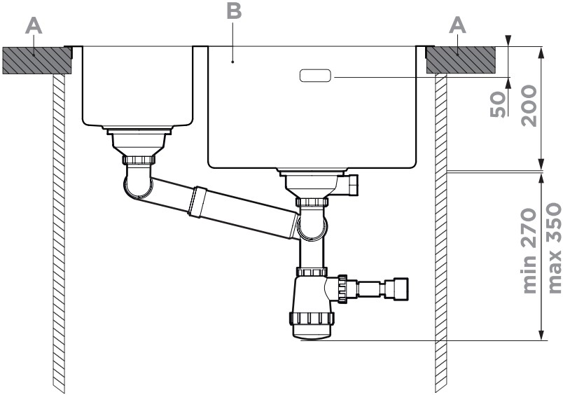Схема с размерами