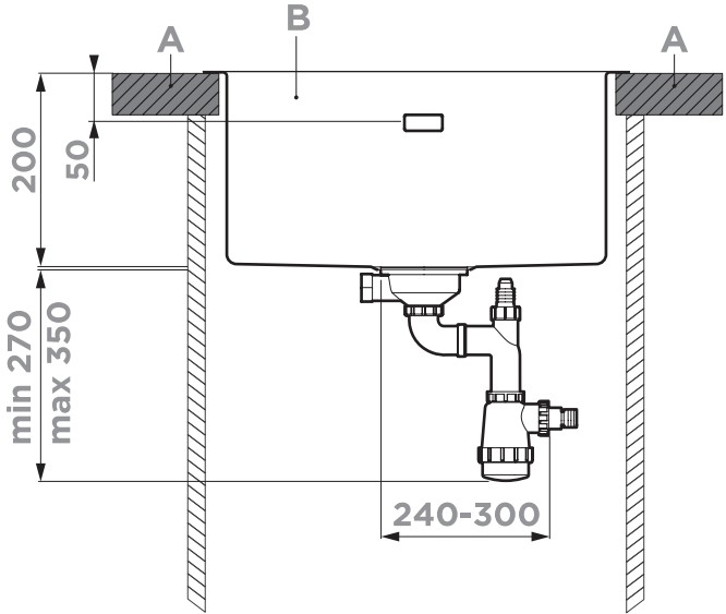 Схема с размерами