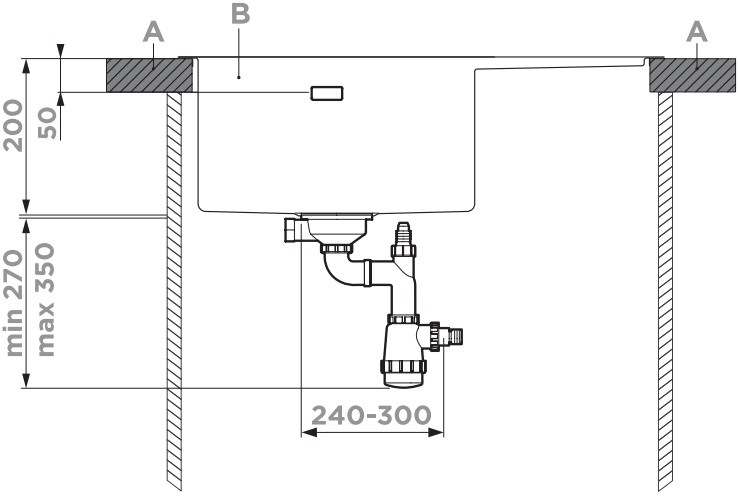 Схема с размерами