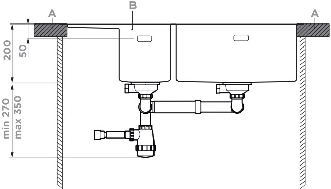 Схема с размерами