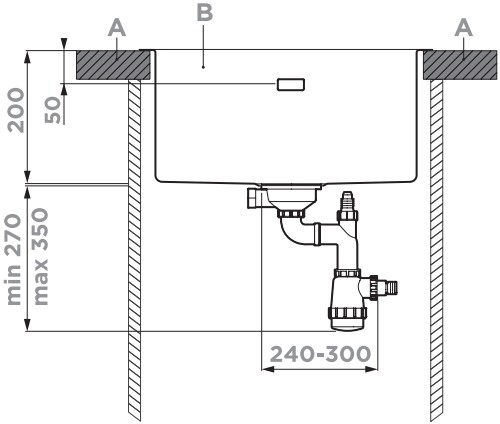 Схема с размерами
