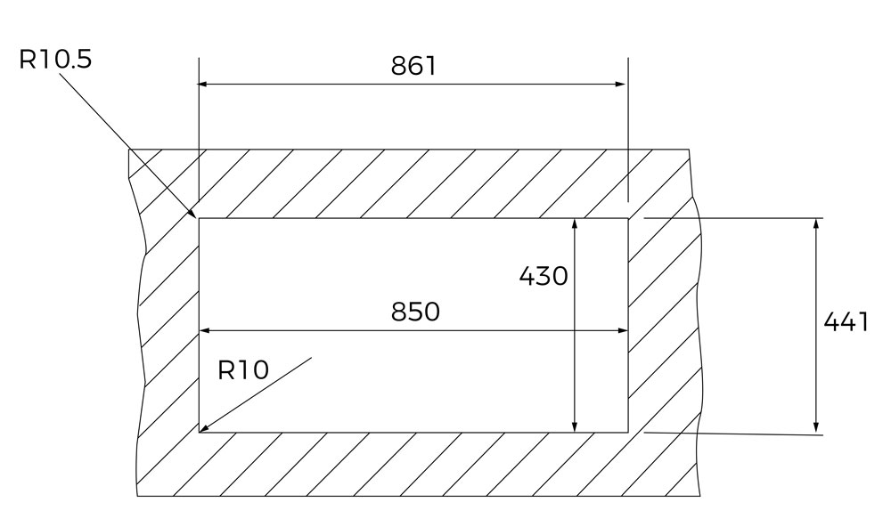 Схема с размерами
