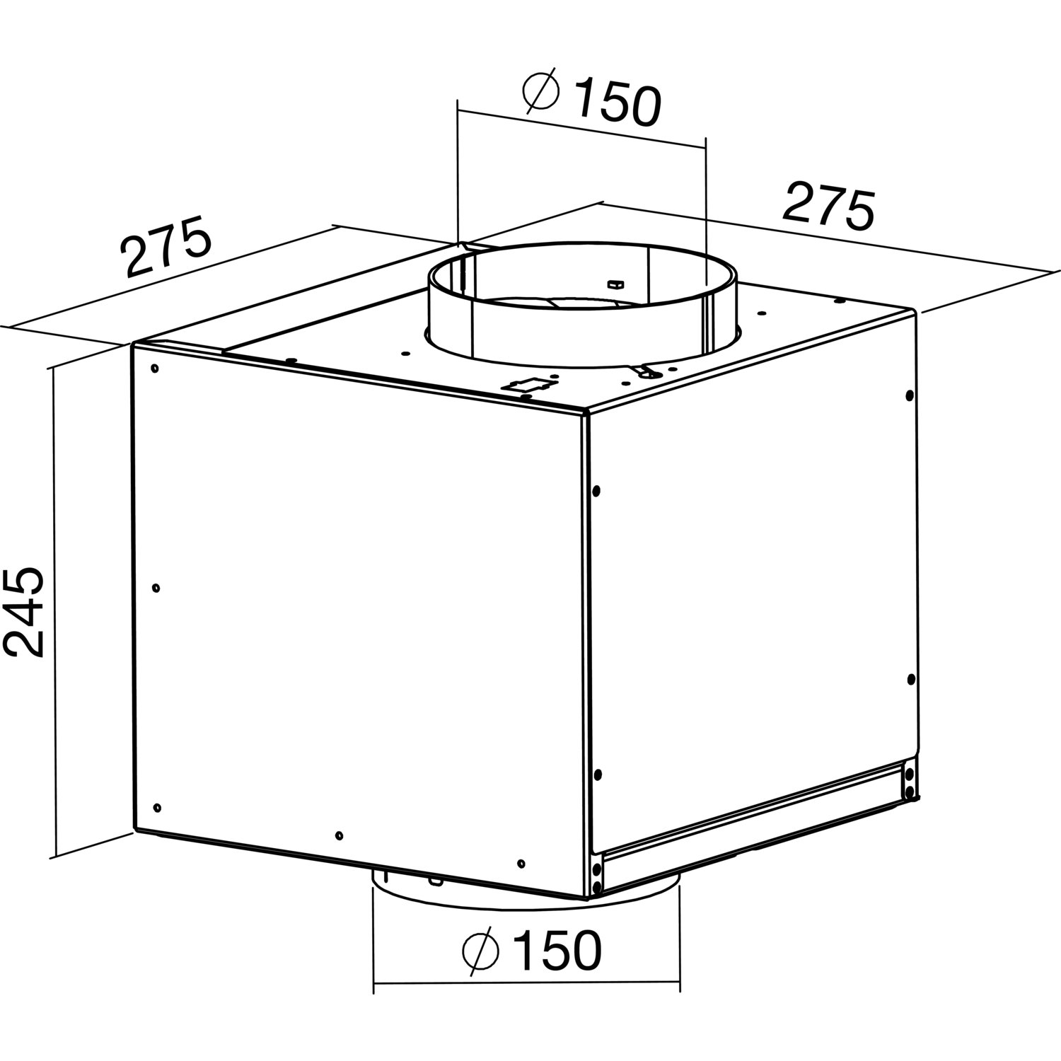 Схема с размерами