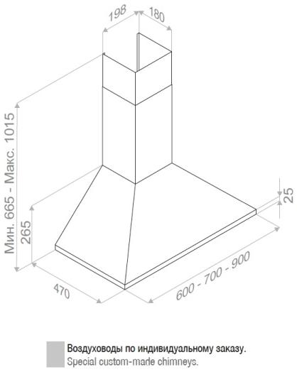 Схема с размерами