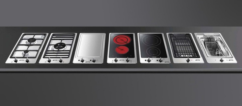 Встроенные варочные панели Smeg  Встроенные варочные панели Smeg
