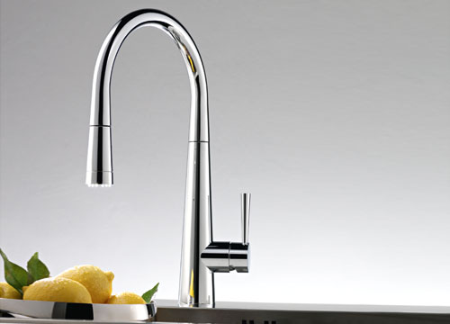 Смесители с длинным гусаком