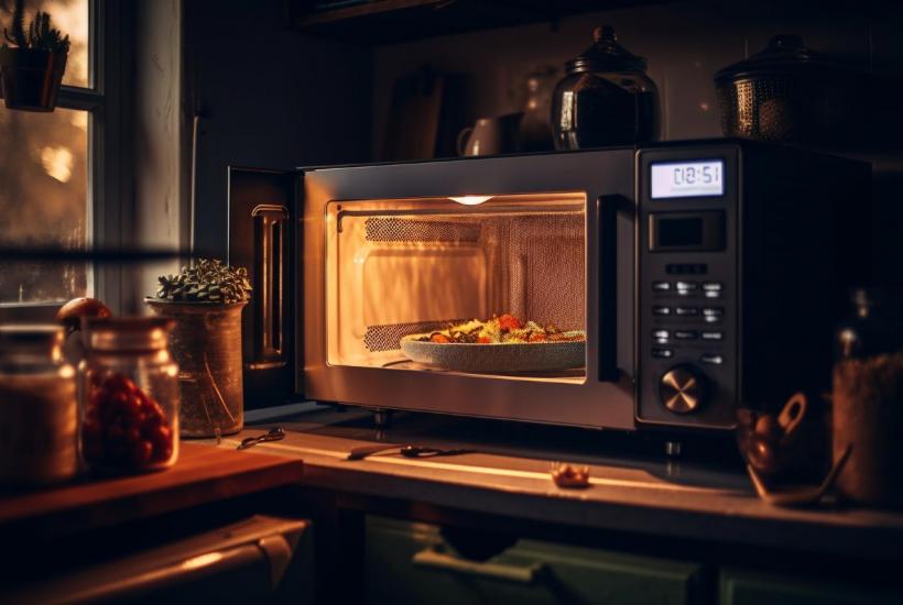 Как разморозить мясо в микроволновке Bosch 