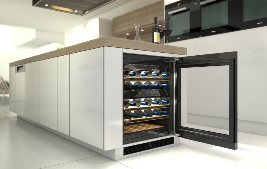 Встроенные винные шкафы под столешницу CellarPrivate Встроенные винные шкафы под столешницу CellarPrivate