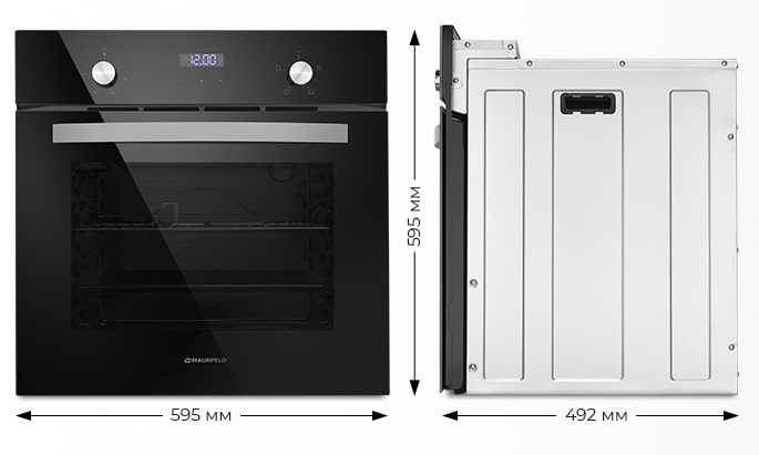 Обзор духового шкафа MAUNFELD EOEC.564B