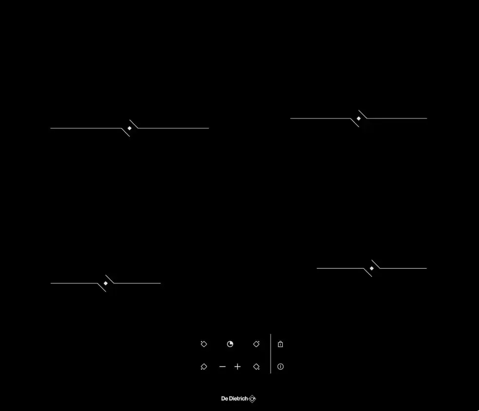 Электрические Hi-Light варочные панели De Dietrich Электрические Hi-Light варочные панели De Dietrich