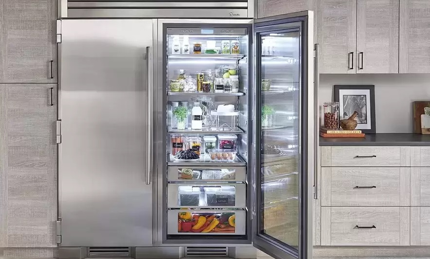 Большие встроенные холодильники с большой морозильной камерой Большие встроенные холодильники с большой морозильной камерой