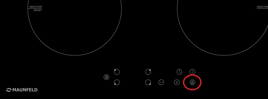 Как включить варочную панель dexp. Индукционная варочная поверхность Maunfeld. Индукционная плита Маунфилд.