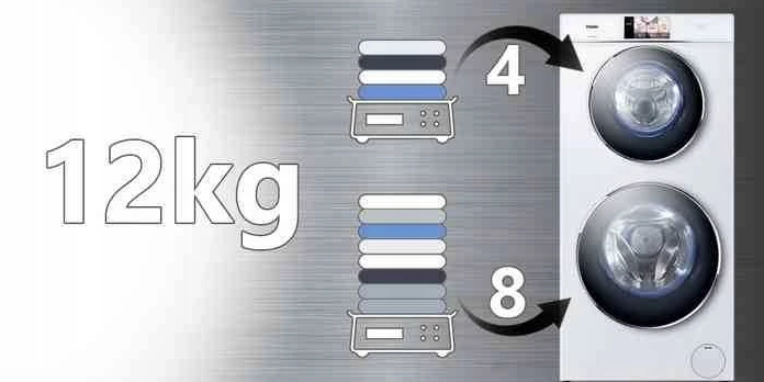 Стиральные машины Haier с двумя барабанами