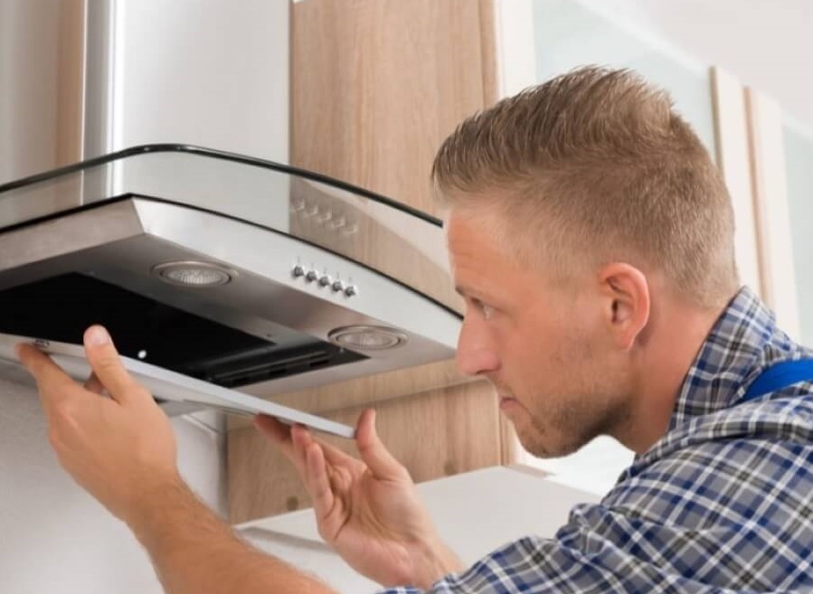 Как заменить фильтр в вытяжке Maunfeld 