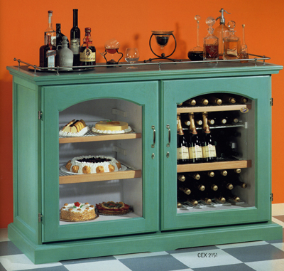 Горизонтальные винные шкафы Горизонтальные винные шкафы