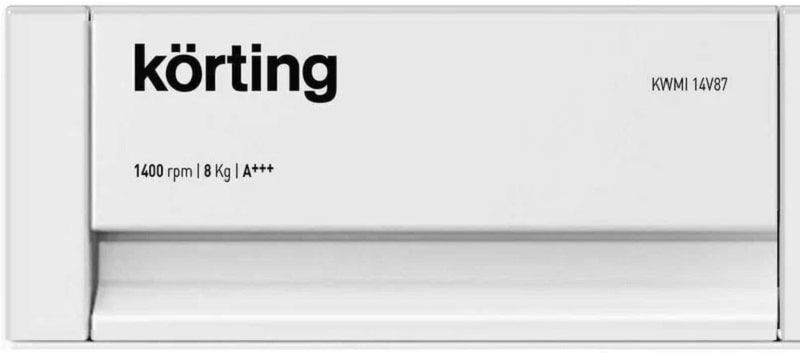 Обзор стиральной машины Korting KWMI 14V87