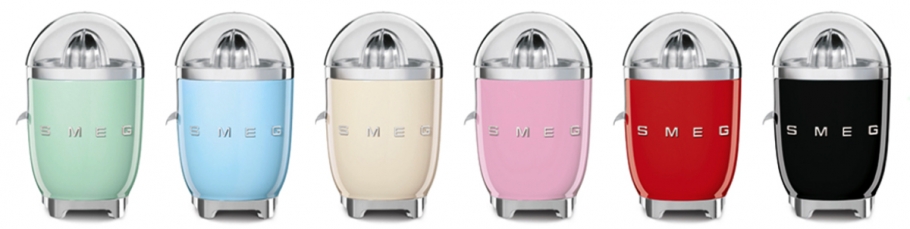 Соковыжималки для цитрусовых от Smeg Соковыжималки для цитрусовых от Smeg