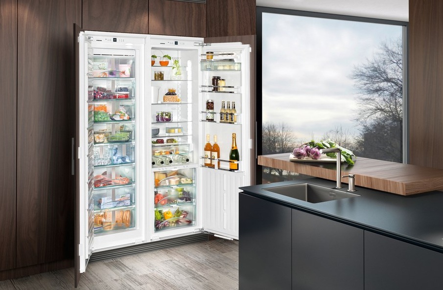 Встраиваемые холодильники Liebherr с ледогенератором  Встраиваемые холодильники Liebherr с ледогенератором