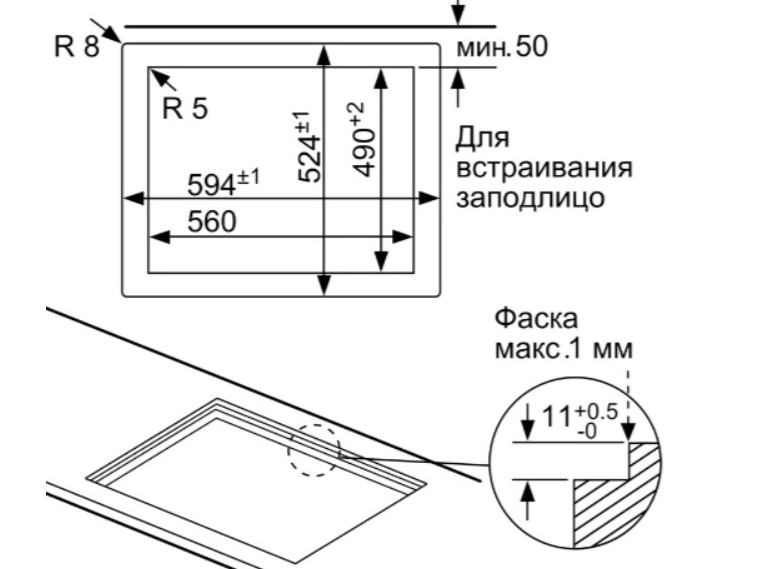 Обзор газовой варочной панели BOSCH PPP6B6B90R