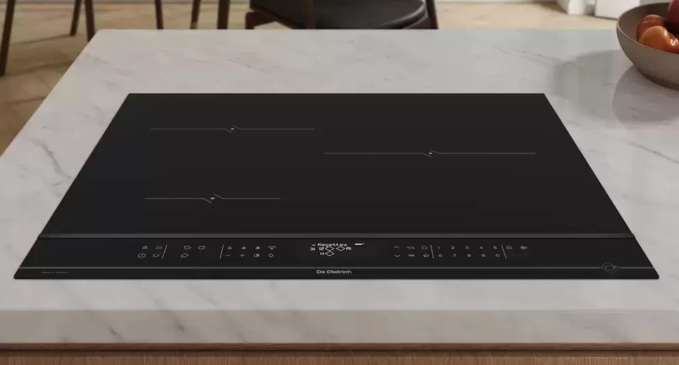 Индукционные 3-х варочные панели De Dietrich  Индукционные 3-х варочные панели De Dietrich