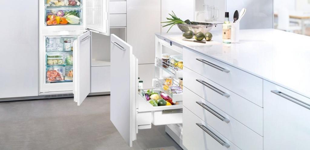 Холодильники, встраиваемые под столешницу