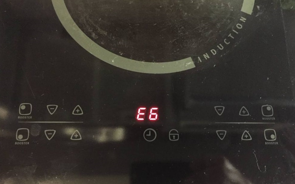 Ошибка E5 и E6 на варочной панели Gorenje Ошибка E5 и E6 на варочной панели Gorenje